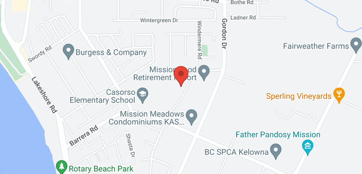 map of #106 3638 Mission Springs Drive